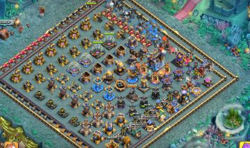 Clash of Clans - CV18 Lendária 3 90% Full