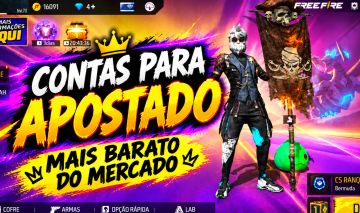 CONTAS DE FREE FIRE GEMADA BOA PARA APOSTADO!!![MAIS BARATO]