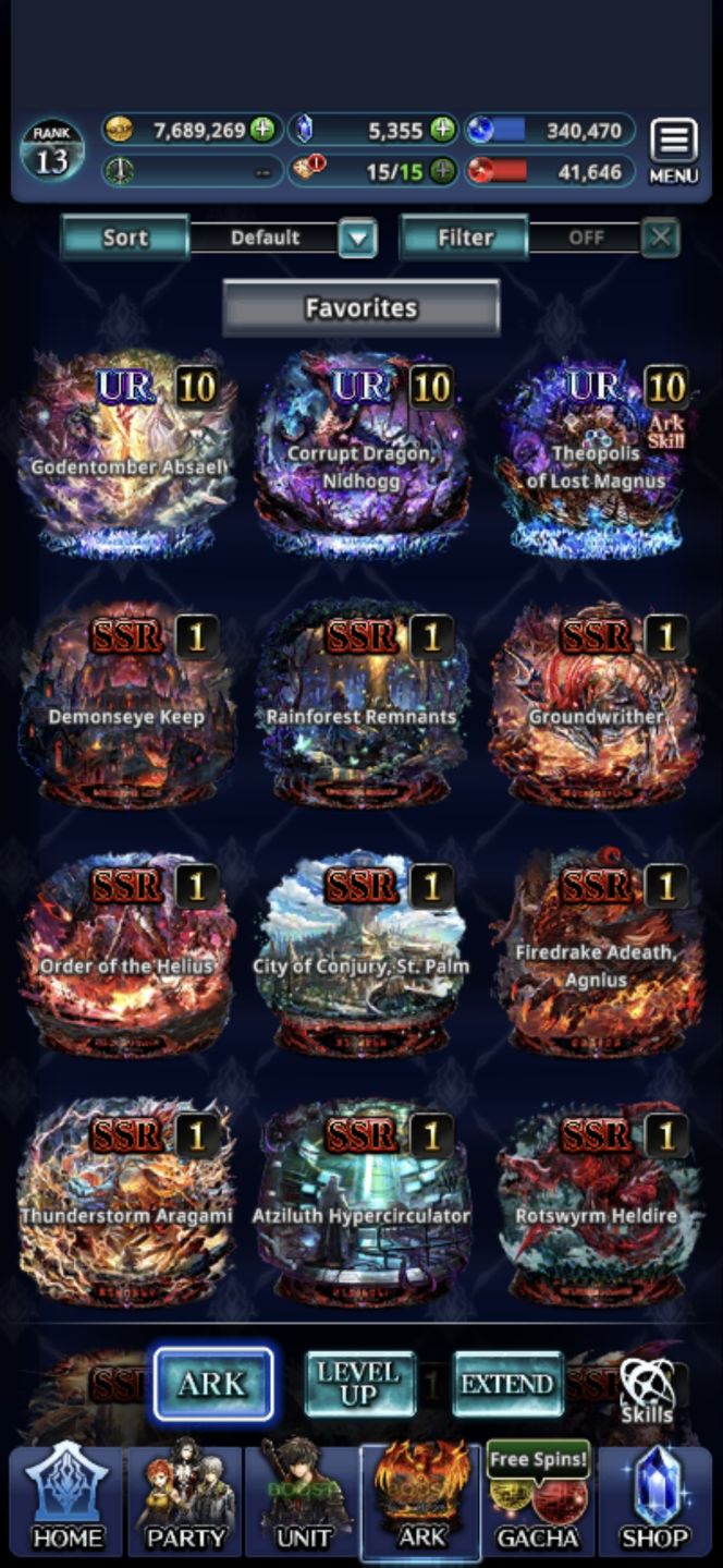 Last Cloudia - Godentomber Shida + UR Ark + Lenius Unbond