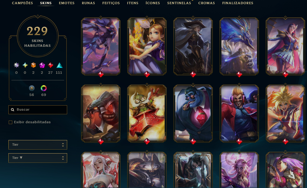 Conta Lol/Valorant full acesso(Todos personagens até fevereiro e muitas skins)