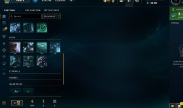 CONTA DE LOL LV 21 COM 7 SKINS NOS ESPOLIOS