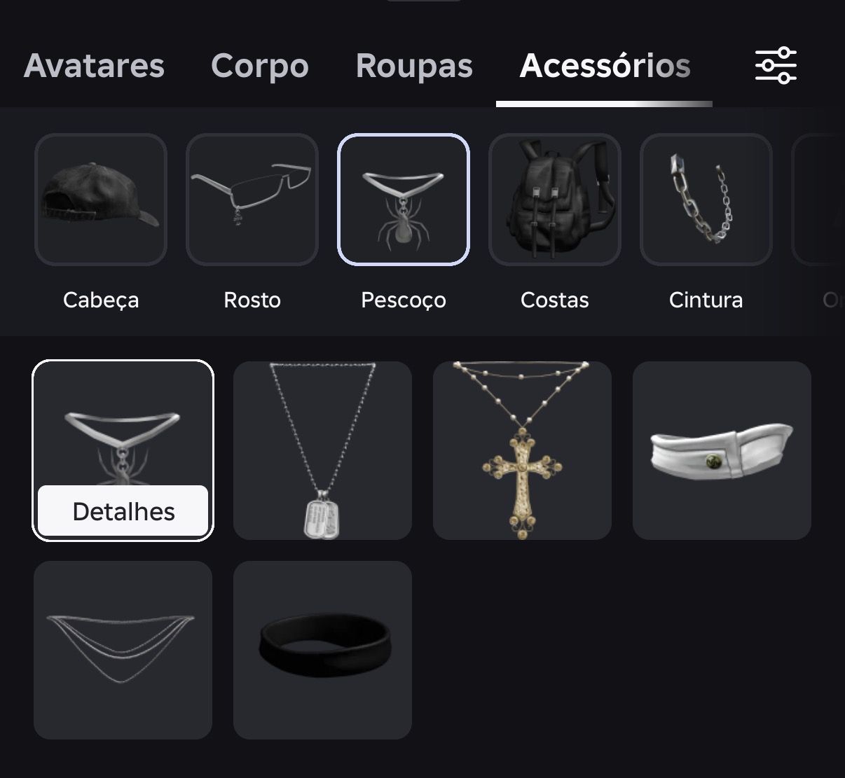 Conta Roblox com Skins, Robux e Gamepasses
