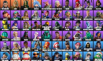 Conta Fortnite 62 Skins | Doom Slayer, Geralt, Korra + Marvel