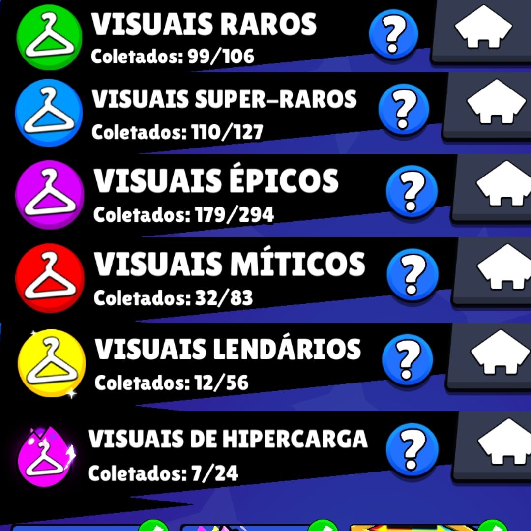 BRAWL STARS | 100K+ TROFÉUS | 446 SKINS | 107/107 BRAWLERS