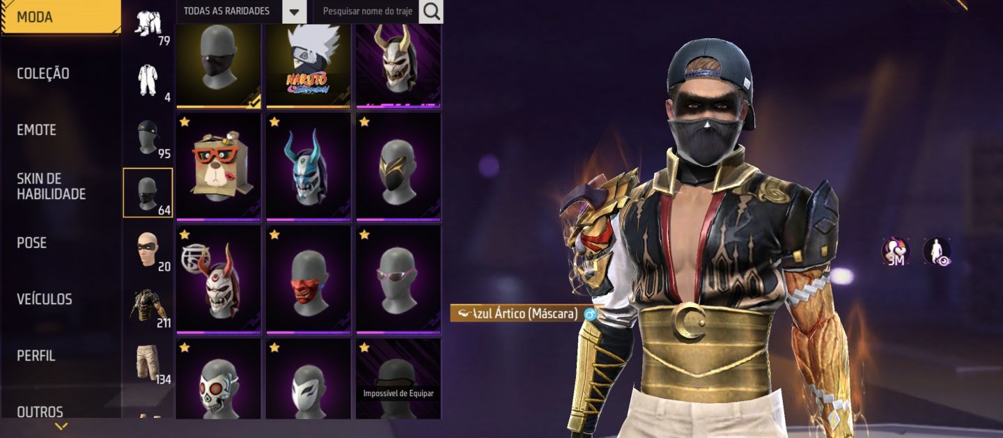 CONTA FREE FIRE DE 7 ANOS GEMADINHA