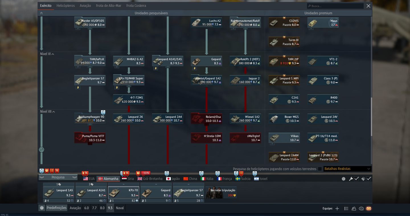 CONTA WAR THUNDER TOP TIER: URRS, UK, ISRAEL, MID TIER: EUA, ALEMANHA, FRANÇA.