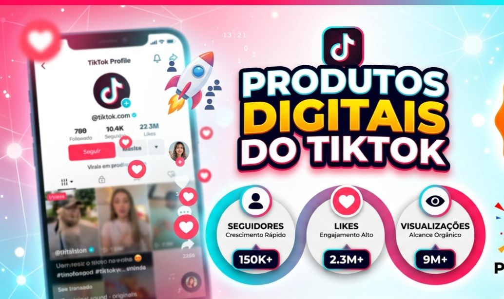 TIKTOK - seguidores, visualizações, curtidas e muito mais!