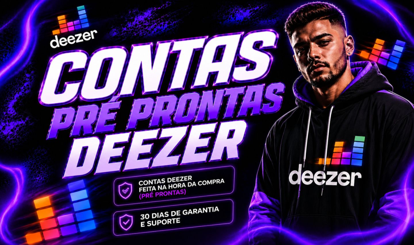 (LEIA A DESCRIÇÃO)DEEZER PREMIUM