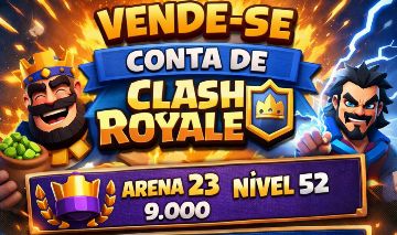 Vende-se conta de Clash Royale.