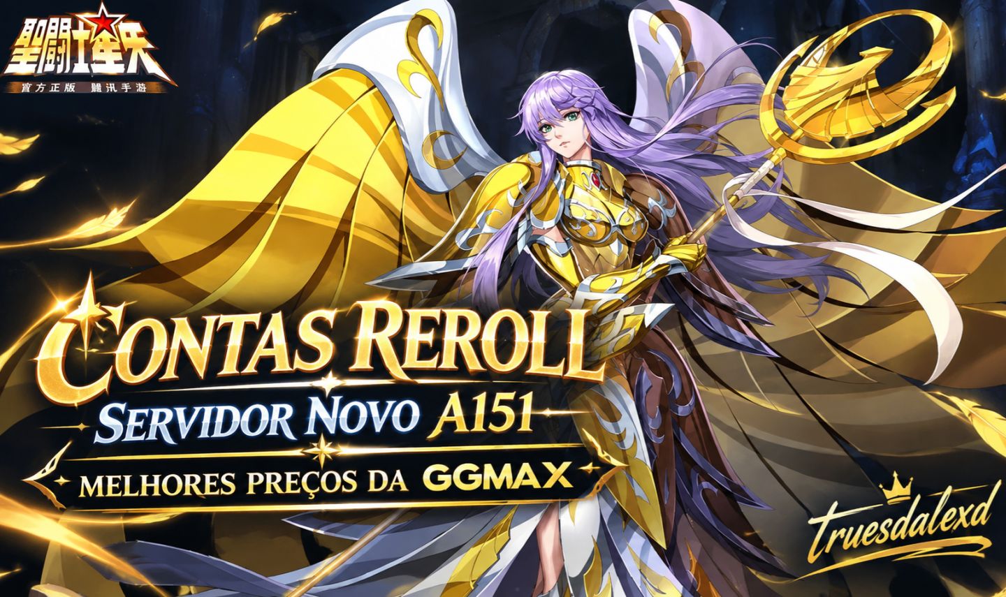 SERVIDOR NOVO A151/A150 Contas reroll Saint Seiya Awakening SSA