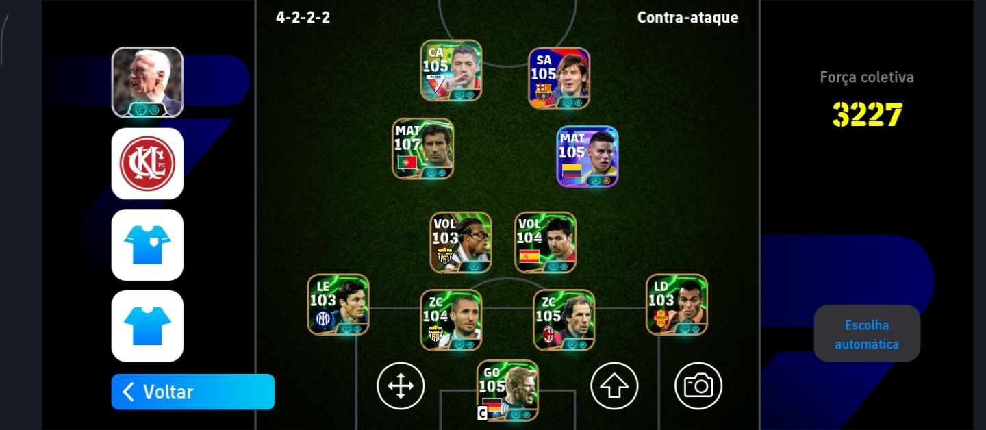 Conta de efootball