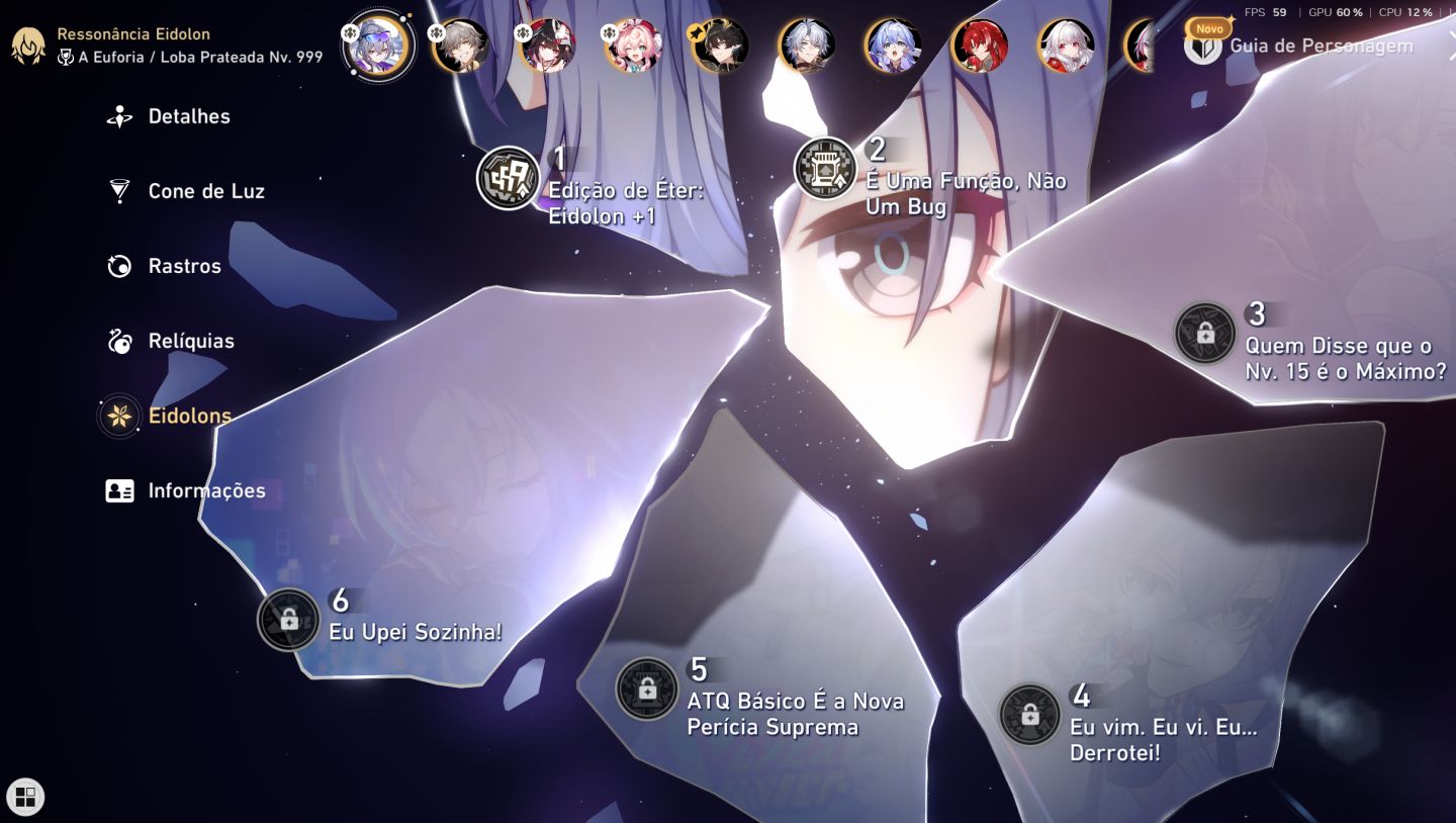 Hsr conta end game + genshin end game
