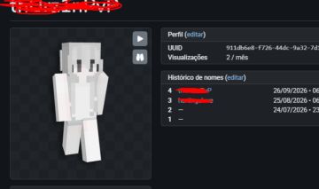 Conta minecraft muito barata com capa pan!
