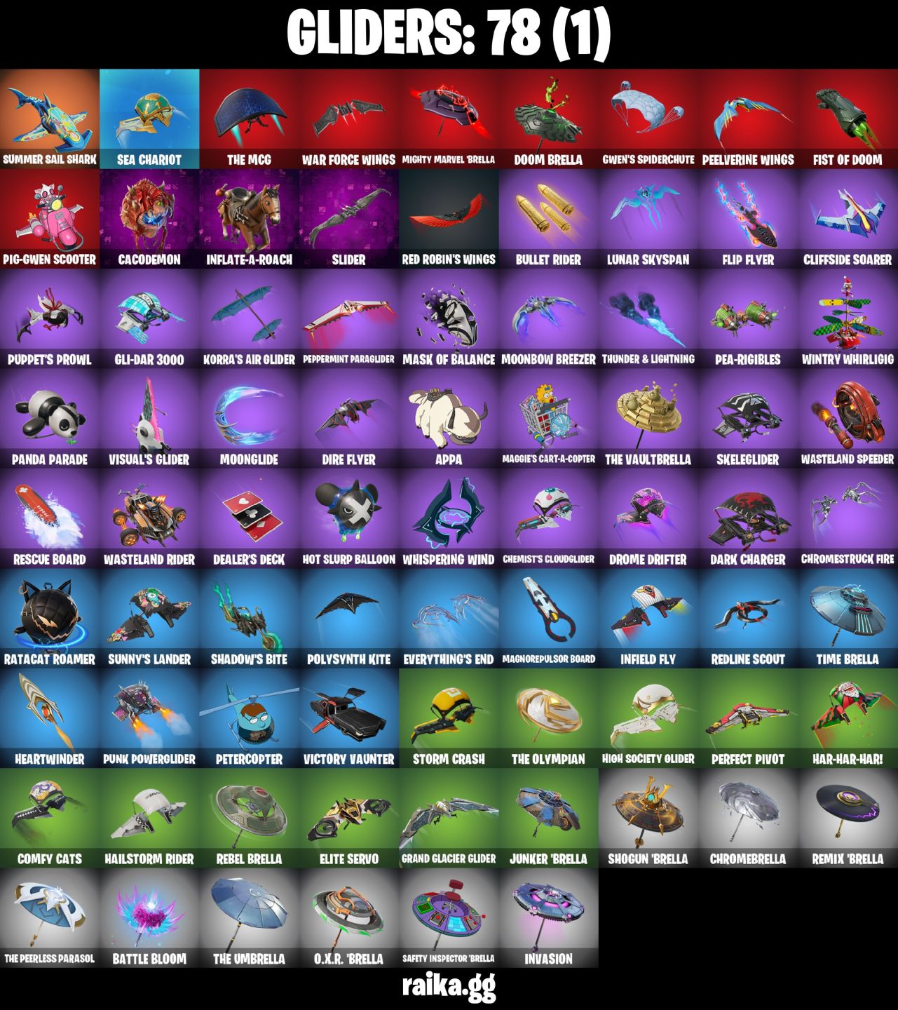 CONTA FORTNITE COM 49 SKINS ZEUS/DOOM/GWENPOOL/SOLID SNAKE/WAR MACHINE/MEDUSA