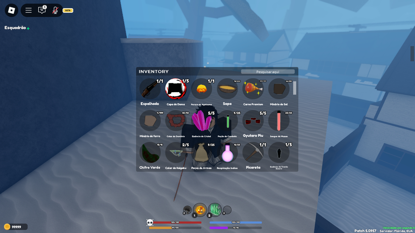 ITENS DEMONFALL, ROBLOX