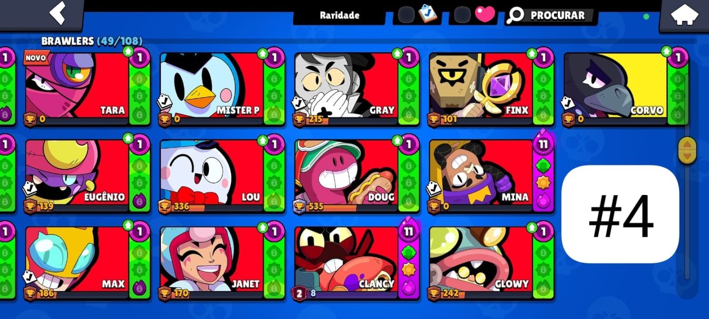 Contas de braw stars melhor preço!!