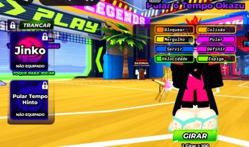 CONTA DE VOLLEYBALL LEGENDS lv100 COM: SANU,TSO,JINKO,TSH,KISUKI E IBARA TOP DMS
