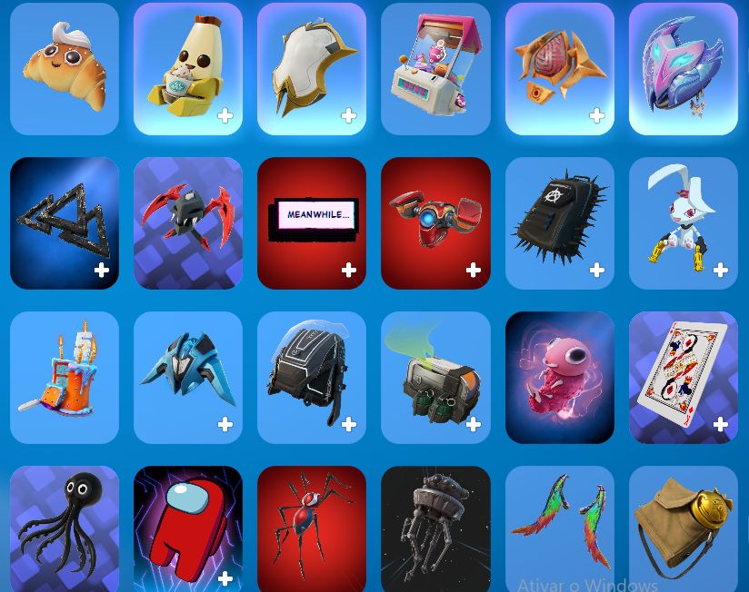 CONTA FORTNITE COM VARIAS SKIN, ACOMPANHA 3,400VBUCKS