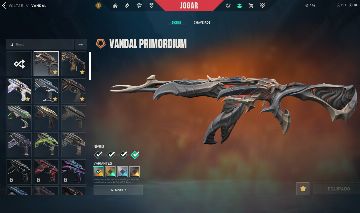 CONTA VALORANT PLATINA 3 | LEVEL 218 | +R$4K GASTOS | KURONAMI + EVORI + ARAXYS