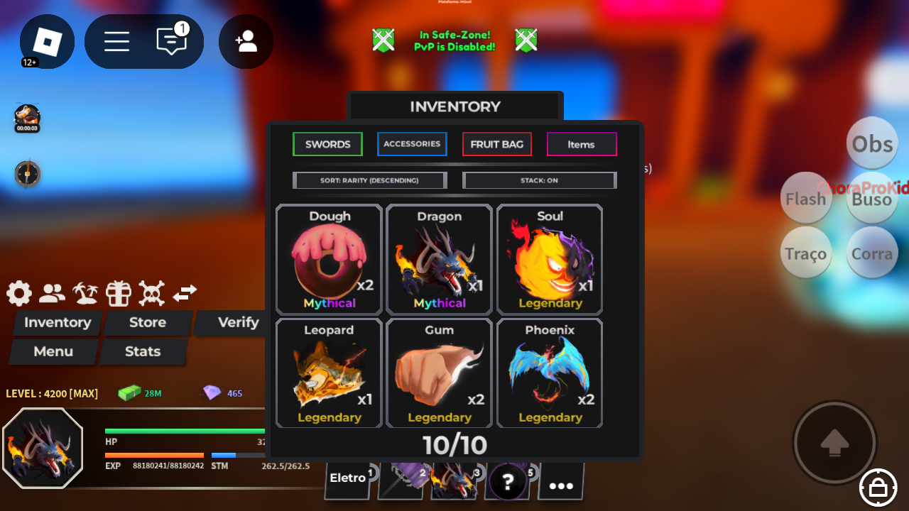 Conta Roblox raças full