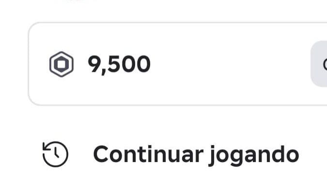 Conta com 9.500 mil robux. Plus ativo e og