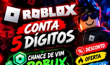 CONTA ROBLOX - 5 DÍGITOS