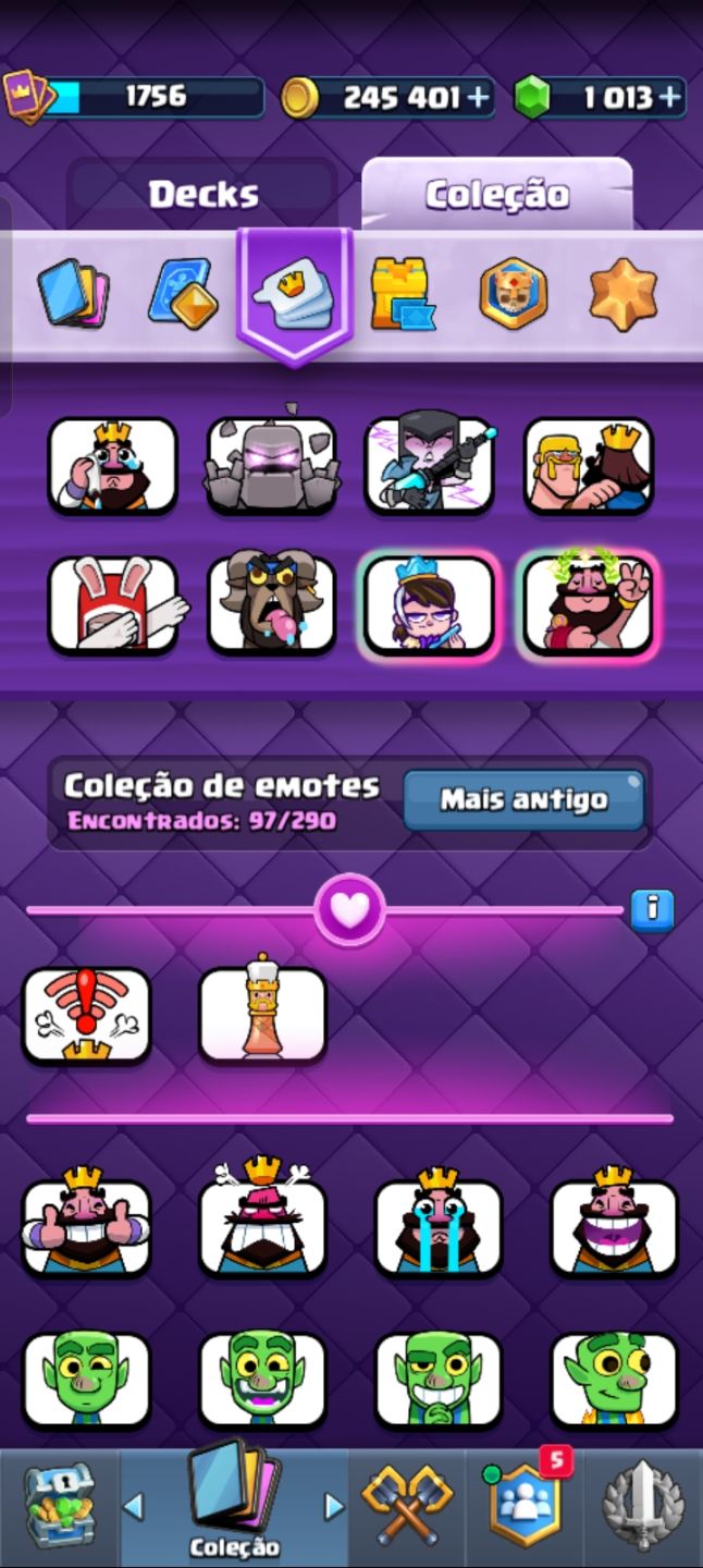 14000 troféus COMPLETA LVL 16 | 19 EVOLUÇÕES | MAIOR CAMPEÃO | INSÍGNIA 10 ANOS