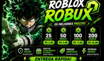 Venda de Robux com Entrega Rápida