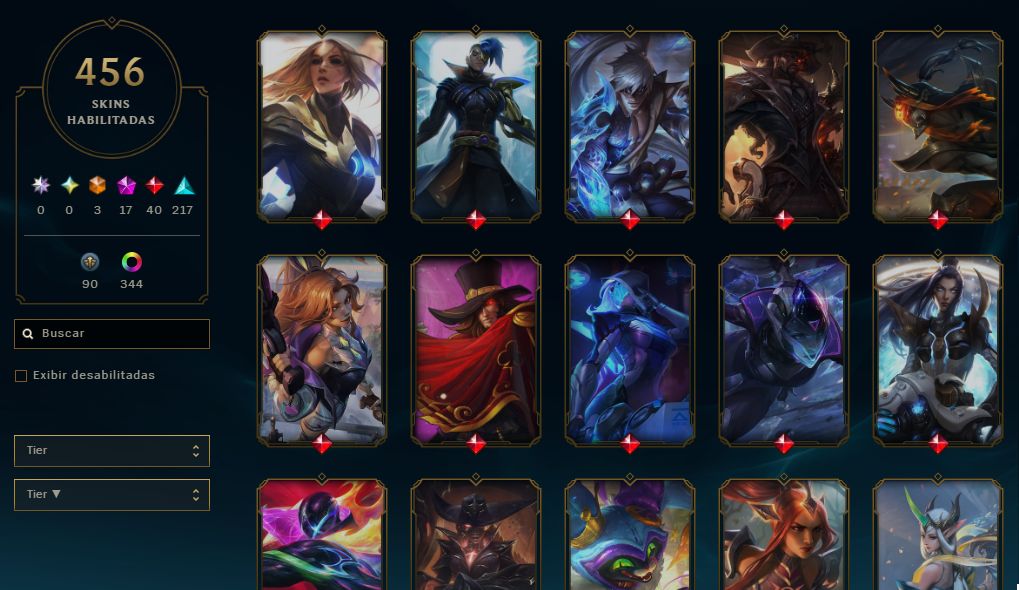 CONTA MAIN ADC LEAGUE OF LEGENDS EX CHALLENGER