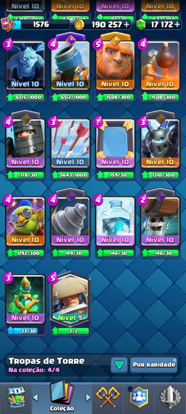 OFERTA!!! CONTA DE CLASH ROYALE BEM UPADA. CONTA BOA!!!