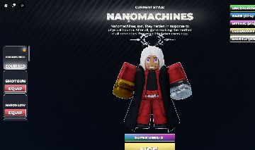 MELHOR CONTA UNTITLED BOXING GAME / JOGO DE BOXE SEM TITULO - SHINY NANOMACHINES