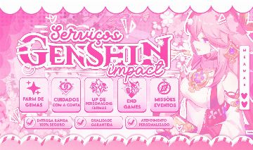 SERVIÇOS GENSHIN IMPACT - FARM