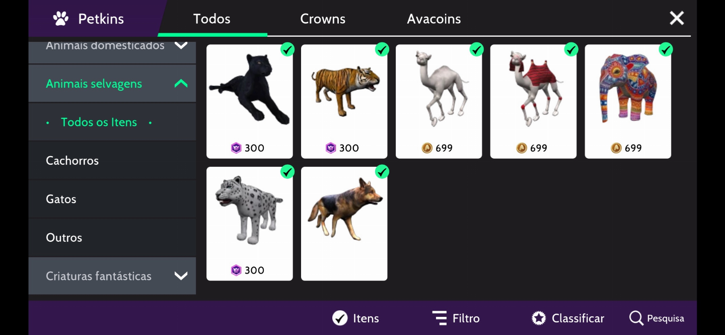 Conta Avakin life de 6 anos com mais de 3k gastos