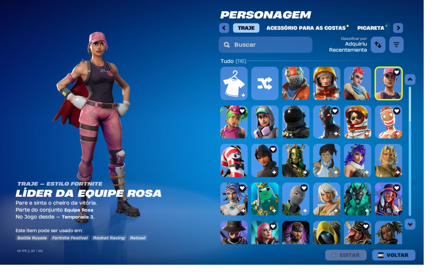CONTA SALVE O MUNDO FUNDADOR DANDO VBUCKS DIARIO/ 2 GESTOS MAIS RAROS DO JOGO
