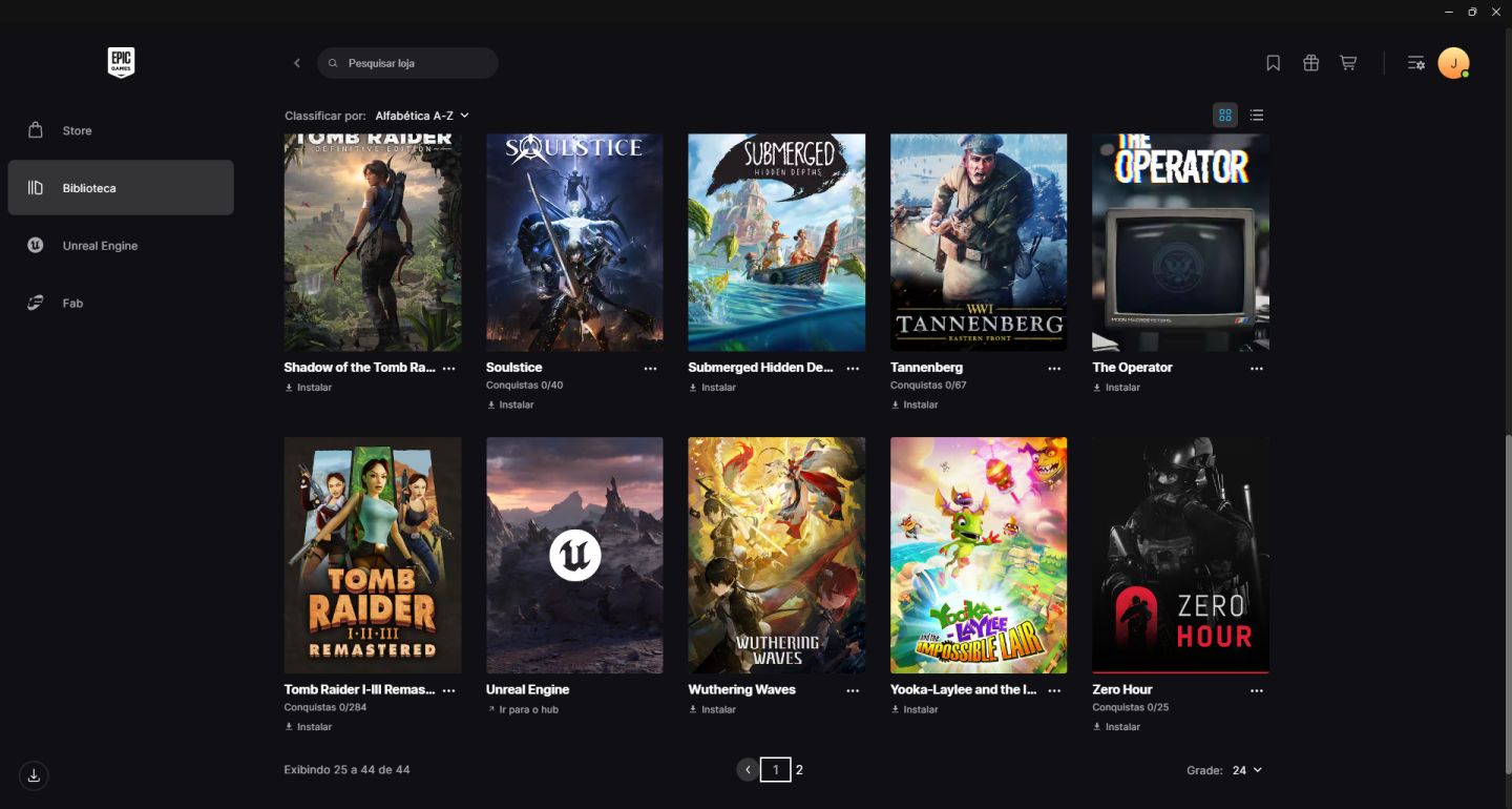 Conta Epic Games Acesso Total+Fortnite Com Skins Top+Mais De 5 Jogos Resgatados