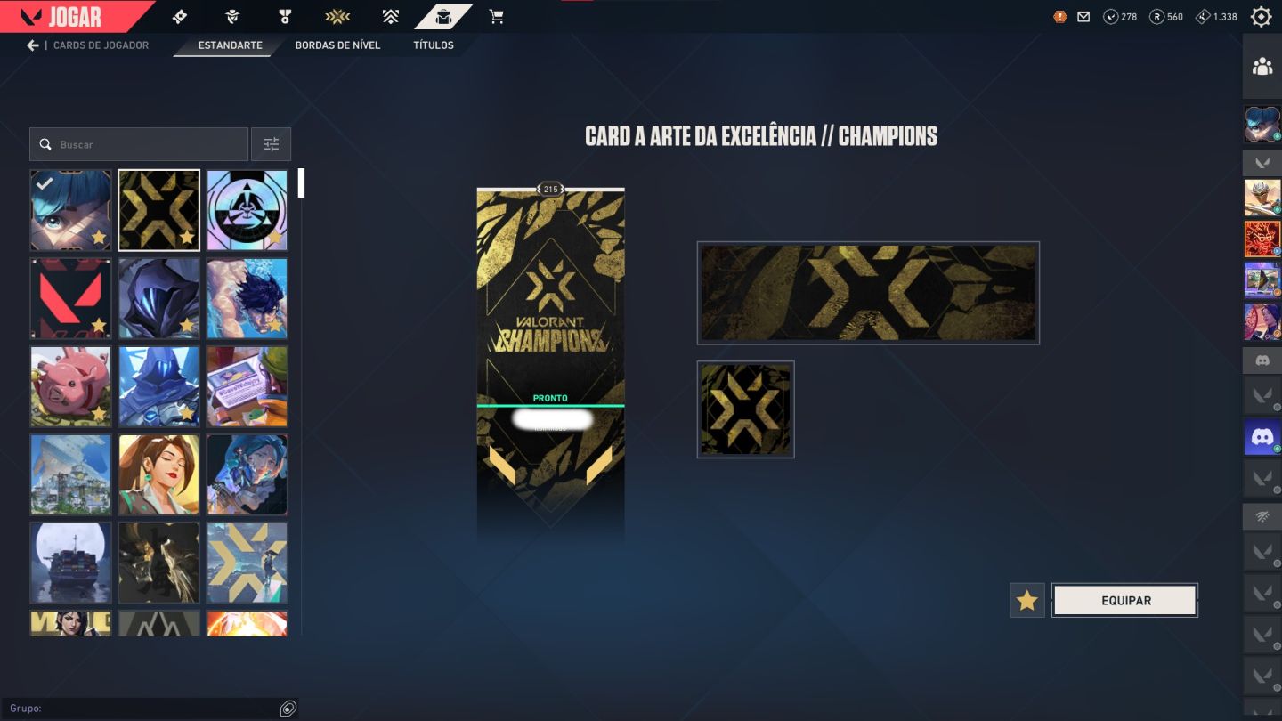Conta Antiga, Ex Diamante, Faca Kunai, Vandal Gaia, Entre outros