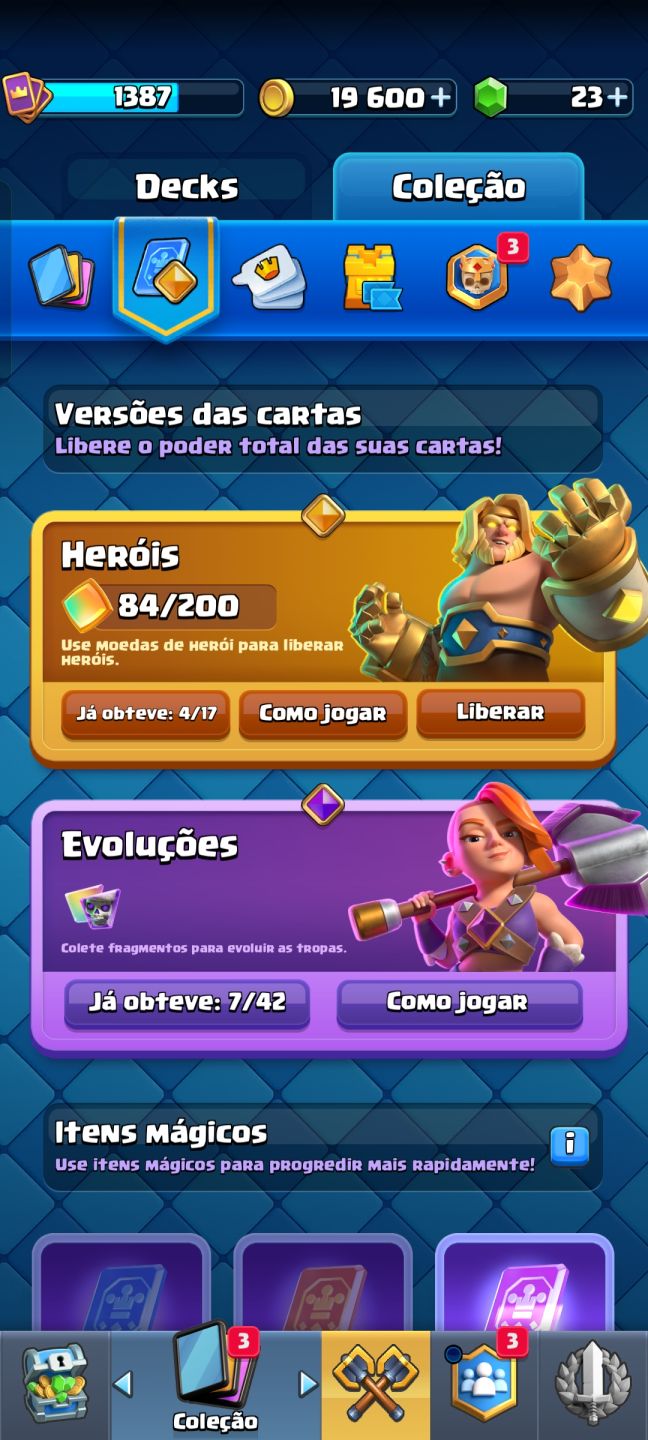 Conta de Clash 7k