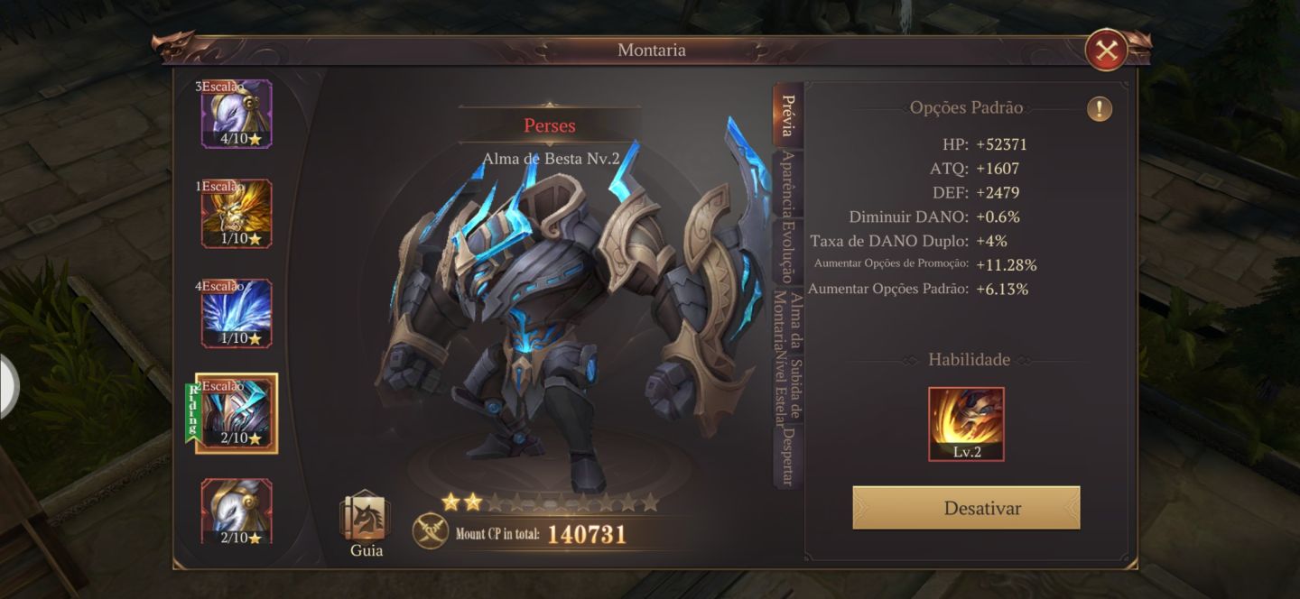 Conta Mu Dark Epoch vip9 t8 LV 453