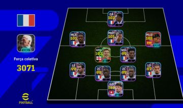 CONTA EFOOTBALL COM PACK DA SELEÇÃO FRANCESA | YAMAL | GERRARD | KOBEL