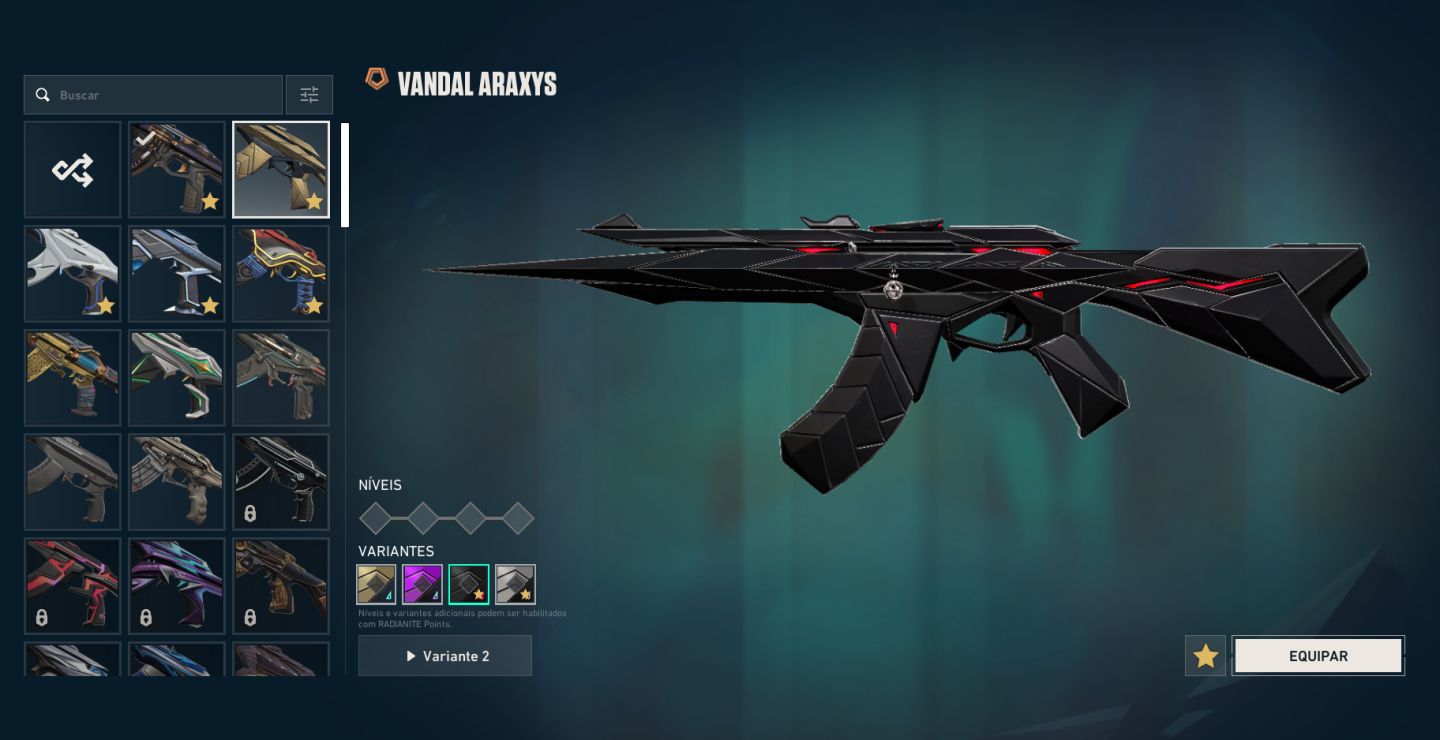 [FULL ACESSO] Conta unranked - skins de vandal e faca - Preço negociável