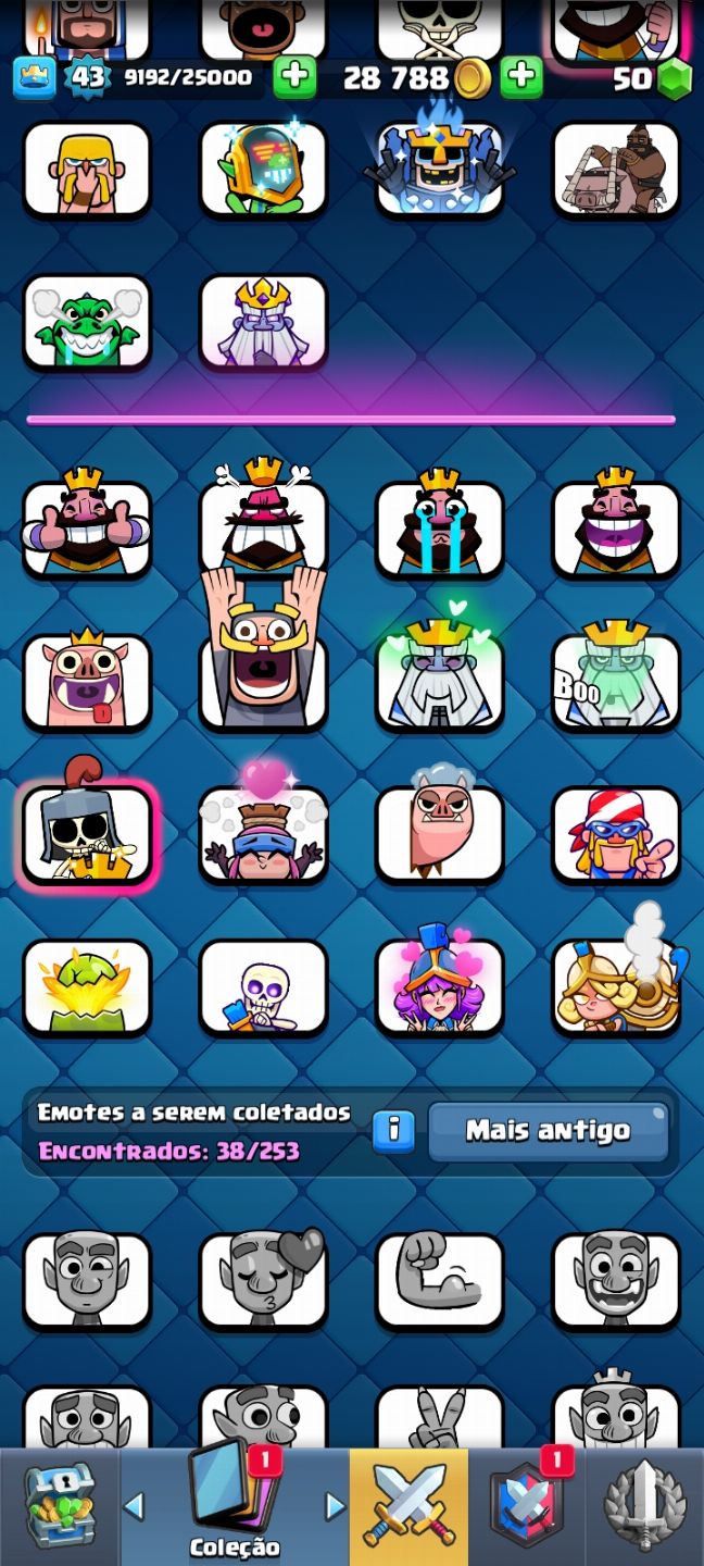 CONTA DE CLASH 5 ANOS 9700 TROFÉUS