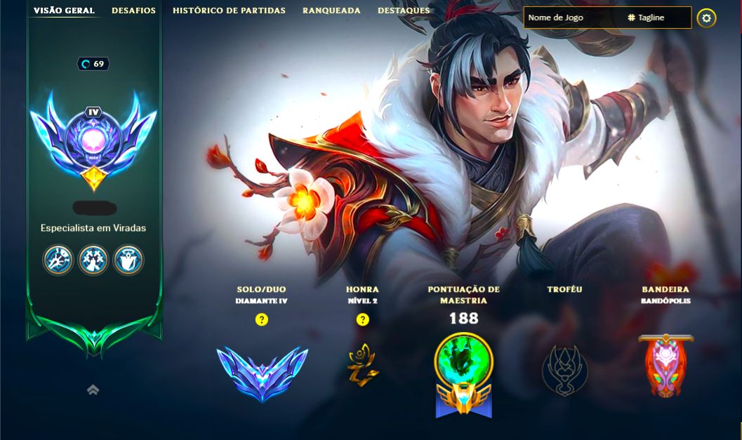 SKIN JAYCE PÉTALAS DA PRIMAVERA + [ DIAMANTE COM 55 % DE WIN RATE ] + TROCA NICK