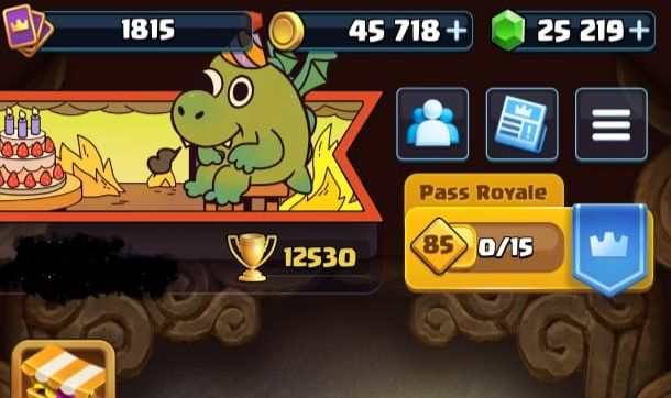 Conta Clash Royale, 12500 de Troféu, Mais de 24mil em gema.