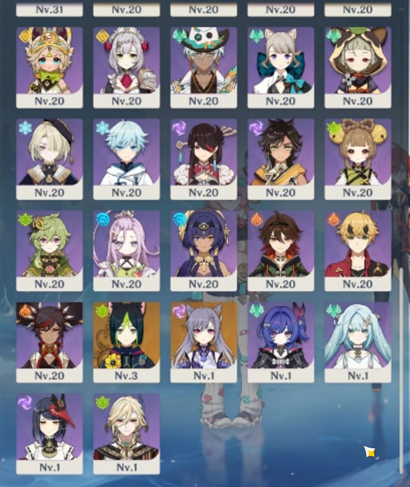 [PROMOÇÃO]- 16 PERSONAGENS 5 ESTRELAS (ODETTE, VESNA, VARESA C1, COLUMBINA, ETC)