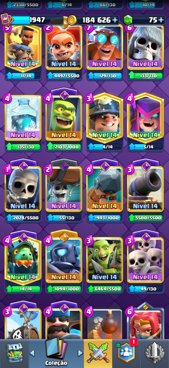 Conta Clash Royale Nível 16 | ! Conta Clash Royale Nível 16 | Desde 2018