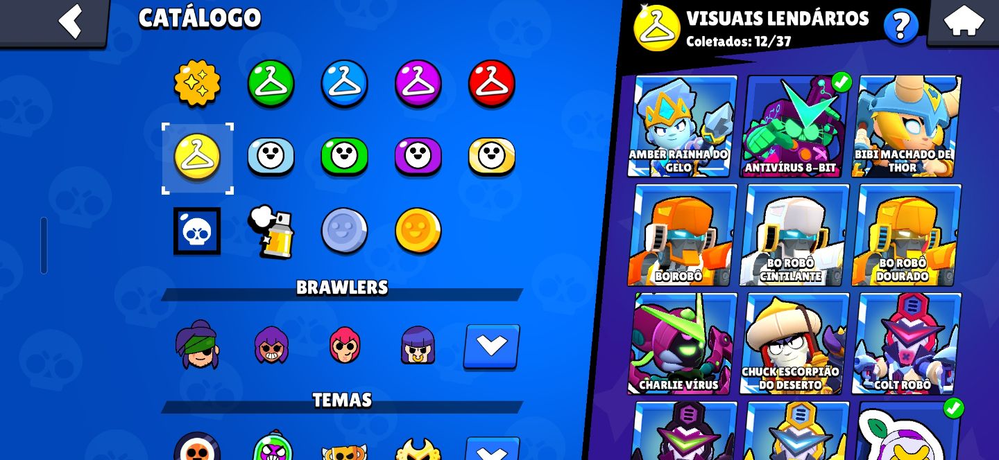 Conta supercell com clash e brawlstars muito upados