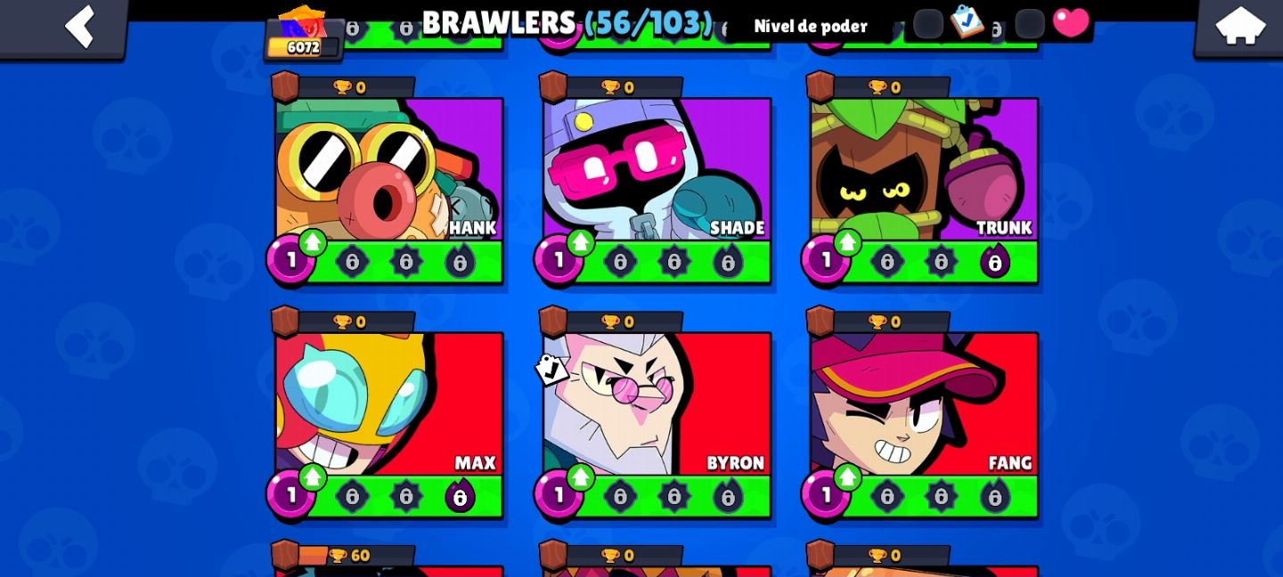 Conta de Brawl Stars Iniciante e Rara