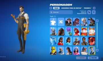 CONTA DE FORTINITE COM MIDAS E DEADPOOL!!