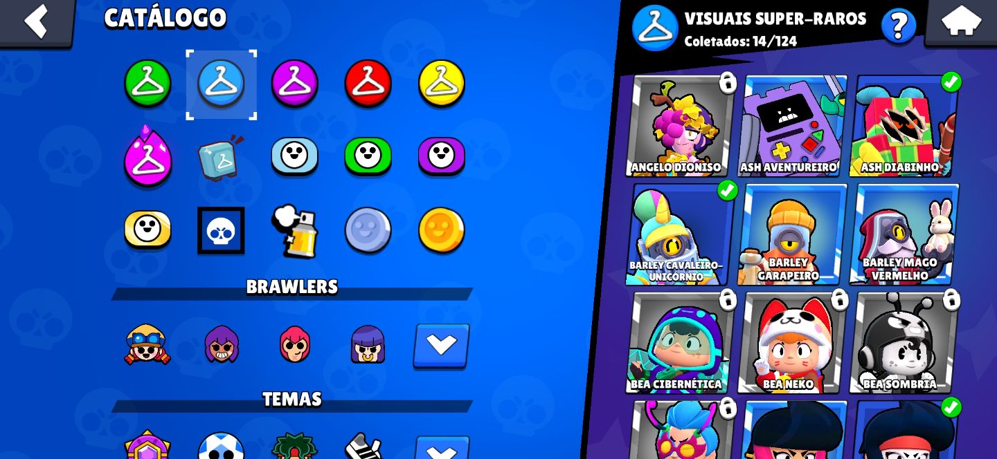 COMBO: CONTAS BRAWL STARS & CLASH ROYALE