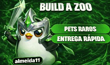 [PROMOÇÃO] BUILD A ZOO - ROBLOX - PETS RAROS e BARATOS [ENTREGA RÁPIDA]